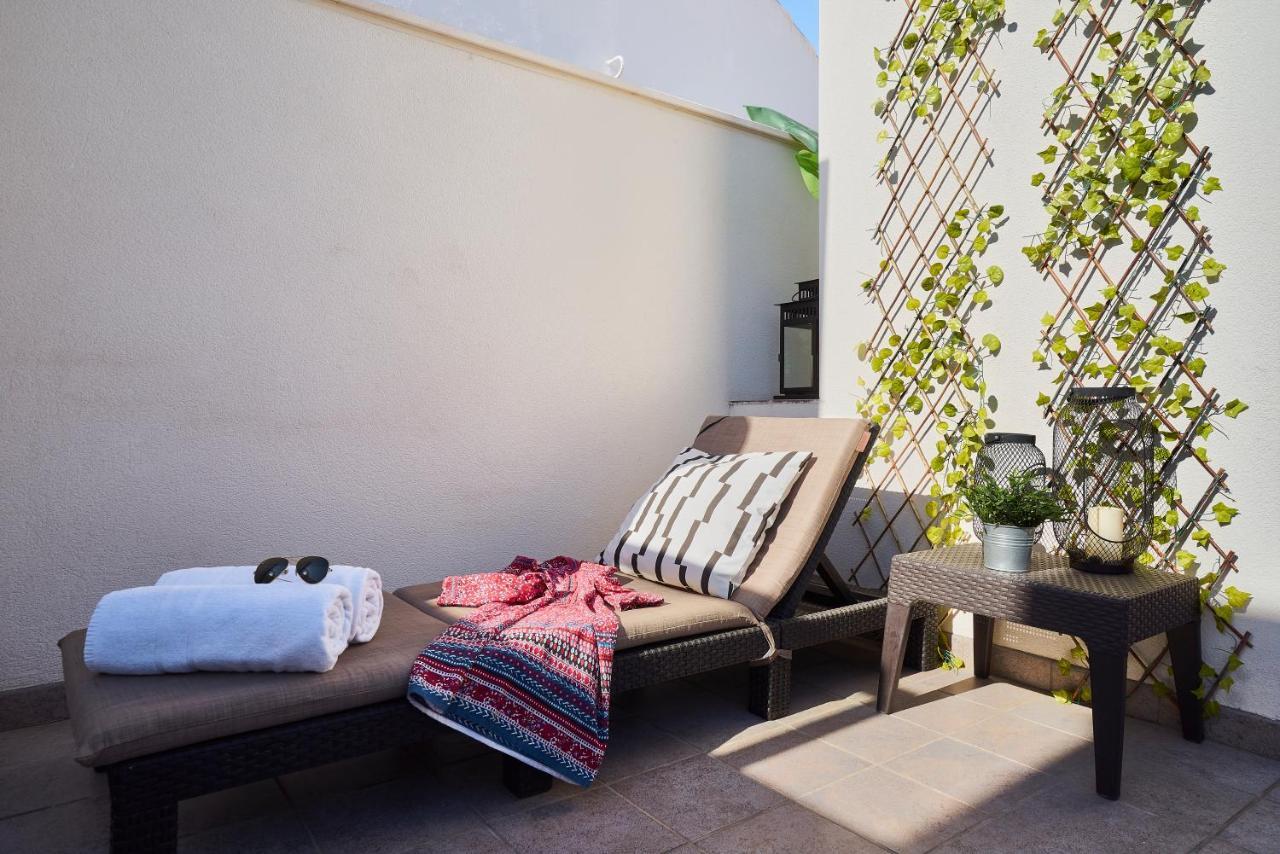 Studio Deluxe With Shared Roof Terrace Малага Екстериор снимка