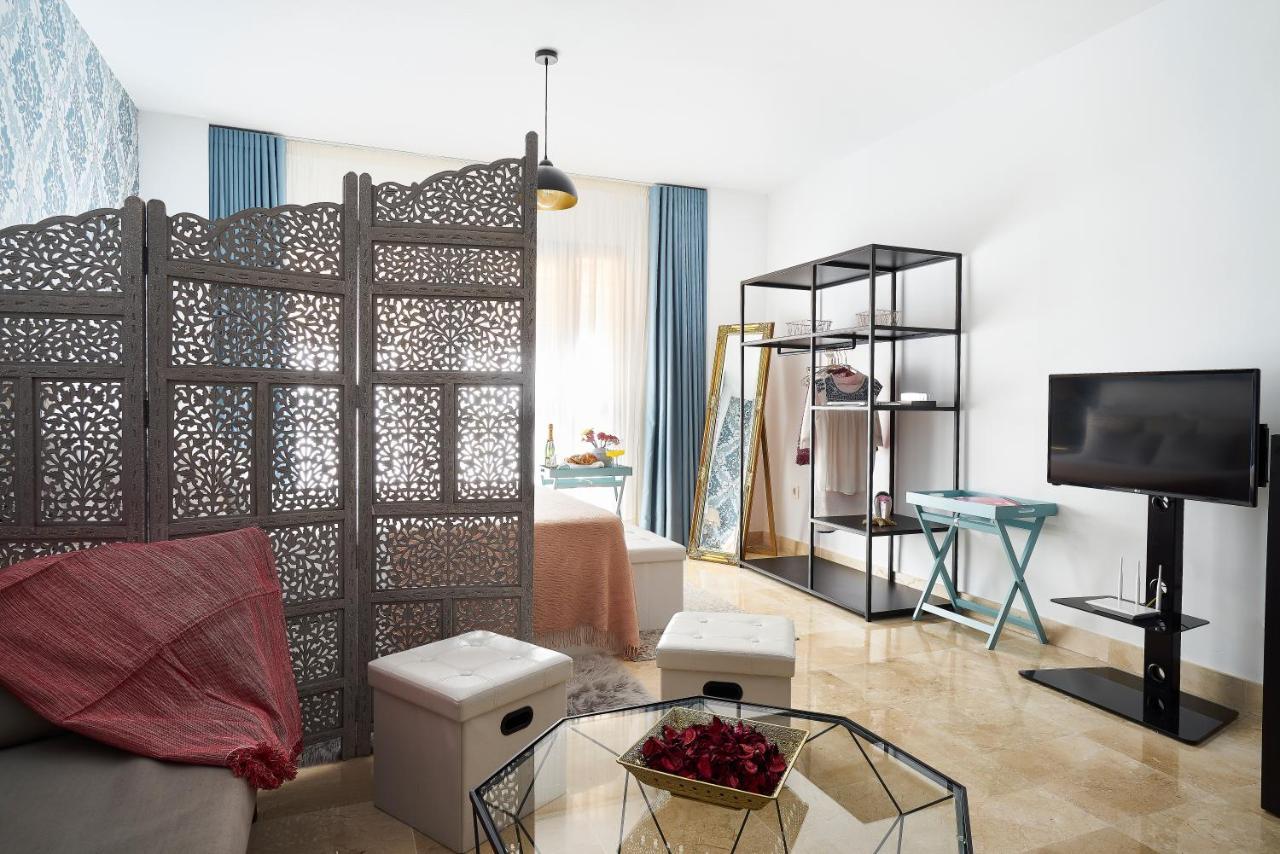 Studio Deluxe With Shared Roof Terrace Малага Екстериор снимка